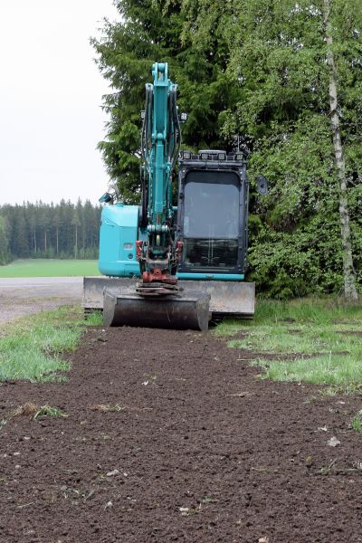 Backhoe Grading in Perrysburg